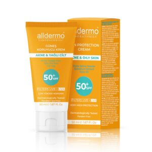 Akne Yağlı Cilt Güneş Koruyucu Krem SPF 50+ 50ML