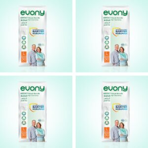 Evony Emici Külot 30lu Large Unisex 4lü Paket 120 Adet