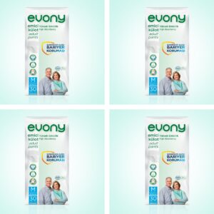 Evony Emici Külot 30lu Medium Unisex 4lü Paket 120 Adet