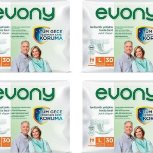 Evony Hasta Bezi 30lu Large 4'lü Paket 120 Adet